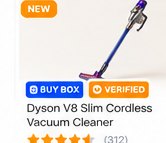 Dyson V8 Slim Cordless Vacuum Cleaner