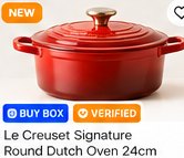 Le Creuset Signature Round Dutch Oven 24cm