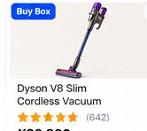 Dyson V8 Slim Cordless Vacuum
