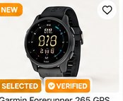 Garmin Forerunner 265 GPS Running Watch