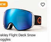Oakley Flight Deck Snow Goggles