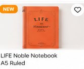 LIFE Noble Notebook A5 Ruled