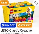 LEGO Classic Creative Brick Box 10698