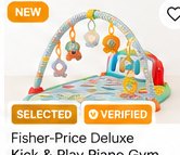 Fisher-Price Deluxe Kick & Play Piano Gym