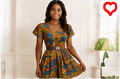 African Print Dress
