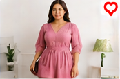 Plus Size A-Line Dress