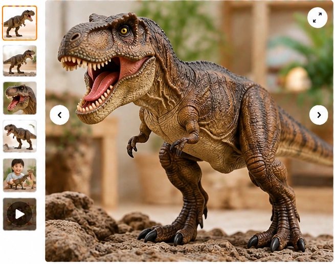 Dinosaur Figure T-Rex Toy product photos and gallery