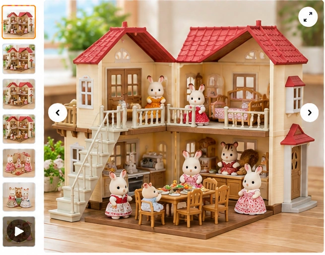 Sylvanian Families Red Roof Country Home product photos and gallery