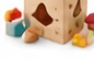 Wooden Shape Sorting Box