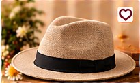 Panama Hat Classic Fedora
