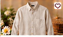 MUJI Linen Blend Shirt