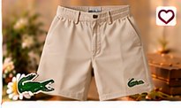 LACOSTE Cotton Shorts