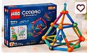 Geomag Magnetic Construction Set (86 Pieces)