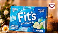 LOTTE Fit's Gummy Mint (12 Pieces)