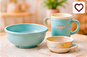 Richell Baby Feeding Set (5 Pieces)