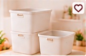 IRIS OHYAMA Storage Box Set (3 Pieces)