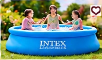 INTEX Easy Set Inflatable Pool (2.44m)