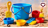 Hape Sand & Beach Toy Set (8 Pieces)