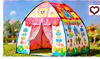 Pop Up Kids Play Tent (House Design)