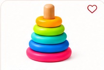 Stacking Ring Toy (6 Rings)
