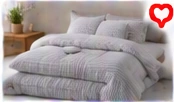 MUJI Organic Cotton Bedding Set (3 Piece)