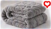MUJI Reversible Fleece Blanket