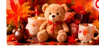 Kids Autumn Gift Set (Toy & Snacks)