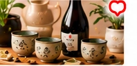 Sake & Japanese Tableware Gift Set