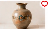 Artisan Ceramic Vase (Handmade)