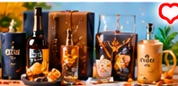 Father's Day Whisky Gift Set (2 Bottles + Glasses)