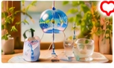 Japanese Wind Chime Gift Set