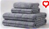 IKEA VÅGSJÖN Towel Set (4 Pack)