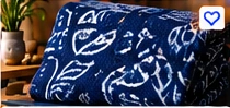 Adire Fabric β Leaf Pattern (6 Yards)