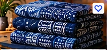 Adire Fabric Bundle (3 Assorted Prints)