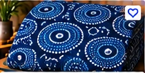 Shweshwe Fabric β Classic Circle Pattern (6 Yards)