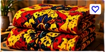 Ankara Fabric – Bold Floral Print (6 Yards)