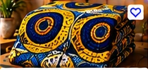 Ankara Fabric – Circles Print (6 Yards)