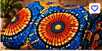 Woodin Ankara Wax Print β Geometric (6 Yards)