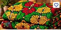UNIWAX Ankara Fabric β Classic Print (6 Yards)