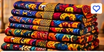 Ankara Fabric Bundle (5 Assorted Prints)