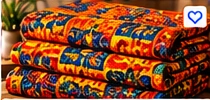 Kente Style Ankara Fabric (6 Yards)