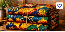 Ankara Fabric Bundle (6 Assorted Prints β 18 Yards)