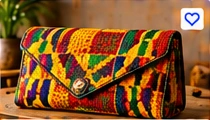 Kente Clutch Purse