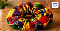 Kente Hair Scrunchie