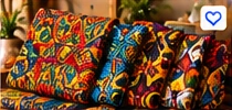 African Fabric Bundle (5 Assorted Prints)