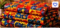 Kitenge Fabric Bundle (3 Assorted Prints)