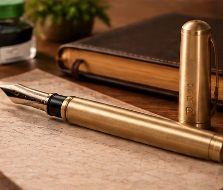 Brass Fountain Pen