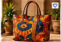 Ankara Tote Bag β Vibrant Print