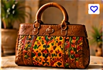Kente Handbag β Handwoven Luxury