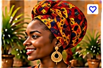 Ankara Headwrap – Vibrant African Print